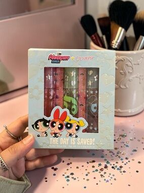 ColourPop Powerpuff Girls Roller Gloss Set - Pink, Green, Red